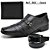 Kit social sapato + carteira + cinto - Imagem 1
