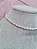 Colar choker fio baiano banhado a prata - Imagem 2