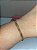 Pulseira bolinhas dourada aço inox - Imagem 3