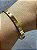 Bracelete Love com Zircônias Dourado em Aço Inox - Imagem 1