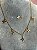 Conjunto trevinhos dourado Aço Inox - Imagem 4