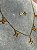 Conjunto trevinhos dourado Aço Inox - Imagem 3
