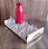 BANDEJA MDF MADEIRADO COM ALÇA EM PINUS 45X25X7,5CM - Imagem 1