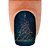 Adesivo de unha Coleção de Natal Árvore Fundo Azul 01 com 12un - Imagem 2