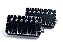 CAPTADOR HUMBUCKER BARE KNUCKLE NAILBOMB 4COND. COVER BLACK BATTLEWORM - Imagem 1