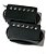 CAPTADOR HUMBUCKER BARE KNUCKLE THE MULE 4COND. COVER PRETO - Imagem 1