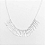Gargantilha em Prata925 - Choker Franjas Onduladas - Imagem 2