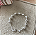 Pulseira em Prata925 -  Portuguesa com bolas Infantil - Imagem 1
