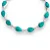 PULSEIRA EM PRATA925 PEDRA NATURAL TURQUESA - Imagem 2