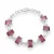 PULSEIRA EM PRATA925 DE PEDRA RETANGULAR - Imagem 3
