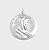 Pingente em Prata925 de Virgem Maria - Imagem 1