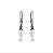 Brinco de Argola Click com Pingente de Peixe - Imagem 2