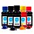 Kit 5 Tintas Epson L110 CMYKK Corante 100ml Koga - Imagem 1