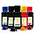 Kit 5 Tintas Epson L1300 CMYKK Corante 100ml Crie Sempre - Imagem 1