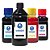 Kit 4 Tintas para Canon G3160 Black 500ml Coloridas 100ml Valejet - Imagem 1