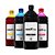 Kit 4 Tintas para Canon GM4010 CMYK 1 Litro Maxx Ink - Imagem 1