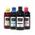 Kit 4 Tintas para Canon G6011 CMYK 500ml Mega Tank - Imagem 1