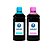 Kit 2 Tintas Epson Cyan Ligth Magenta Light 500ml - Imagem 1