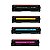 Kit 4x Toners HP 414A M454DW | M454DN | M479FDW | M479DW S/ Chip CMYK - Imagem 1