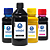 Kit 4 Tinta Sublimática para Epson F170 Bulk Ink Black 500ml Color 100ml Valejet - Imagem 1