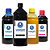 Kit 4 Tinta Epson F170 Sublimática Black 1 litro Coloridas 500ml - Imagem 1