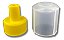 1x Bico Dosador Para Frascos R28 Pet Compatível Modelos Epson Yellow - Imagem 3