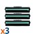 Kit 3 Toners para Samsung MLT  D111S | M2020 | M2070 Compatível - Imagem 1