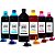 Kit 6 Tinta Epson Universal High Definition ATON CMYK 1 litro - Imagem 1