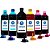 Kit 6 Tinta para Epson Universal Valejet 1 Litro - Imagem 1