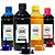 Kit 4 Tintas Sublimática Epson Bulk Ink ATON CMYK 500ml - Imagem 1