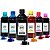 Kit 6 Tintas L800 para Epson Bulk Ink High Definition ATON CMYK 500ml - Imagem 1