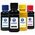 Kit 4 Tintas para HP 970 | 971 | CN625AM Pigmentada CMYK 100ml Valejet - Imagem 1