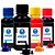 Kit 4 Tintas para Epson L220 Bulk Ink Valejet CMYK 100ml - Imagem 1