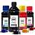 Kit Tintas de Epson Universal Black 500ml Color 100ml Pigmentada Aton - Imagem 1