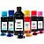 Kit 6 Tintas L1800 para Epson Black 500ml Coloridas 100ml Aton - Imagem 1