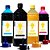 Kit 4 Tintas Sublimáticas para Epson L200 | L355 CMYK 1 Litro - Imagem 1