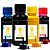 Kit 4 Tintas Sublimáticas para Epson L375 Premium Crie Sempre CMYK 100ml - Imagem 1