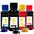 Kit 4 Tintas para Epson L375 Premium Crie Sempre CMYK 100ml Corante - Imagem 1