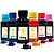 Kit 6 Tintas para Epson L1300 Premium Crie Sempre CMYK 100ml Corante - Imagem 1