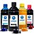 Kit 4 Tintas Sublimáticas para Epson L575 Bulk Ink CMYK 500ml Valejet - Imagem 1