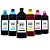 Kit 6 Tintas para Epson Bulk ink T673 CMYK Aton 1 Litro - Imagem 1