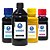 Kit 4 Tintas para HP 904 | 904XL Black 500ml Coloridas 100ml Pigmentada Valejet - Imagem 1