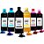 Kit 6 Tintas L800 para Epson Bulk Ink CMYK 1 Litro Pigmentada Aton - Imagem 1