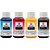 Kit 4 Tintas Sublimáticas para Epson L375 EcoTank CMYK 100ml Gênesis - Imagem 1