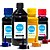 Kit 4 Tintas Sublimáticas para Epson L1300 Black 500ml Coloridas 100ml Koga - Imagem 1