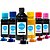 Kit 6 Tintas para Epson Bulk Ink L800 Black 500ml Coloridas 100ml Sublimatica Koga - Imagem 1