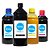 Kit 4 Tintas Sublimáticas para Epson L555 Black 1 Litro Color 500ml Koga - Imagem 1