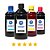 Kit 4 Cores Tinta para Epson L3150 Valejet Corante 500ml CMYK - Imagem 2