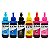 Kit 6 Tintas Epson T664 Corante CMYK X-Full + Ligths 100ml (Sem Caixa) - Imagem 1