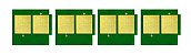 Kit 4 Chip para HP 2600 | 2600N | 2605DN | 2605DTN | CM1015 CMYK - Imagem 1